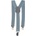 Vodo Сиви тиранти с метални щипки