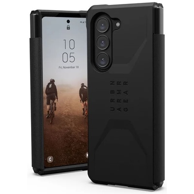 Urban Armor Gear UAG Civilian, черен - Samsung Galaxy Z Fold5 (214358114040)