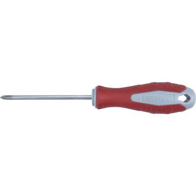 Šroubovák křížový pozidriv, PZ 1x100mm, S2 FORTUM