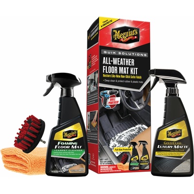 Meguiar's Quik Solutions All Weather Mat Care Kit