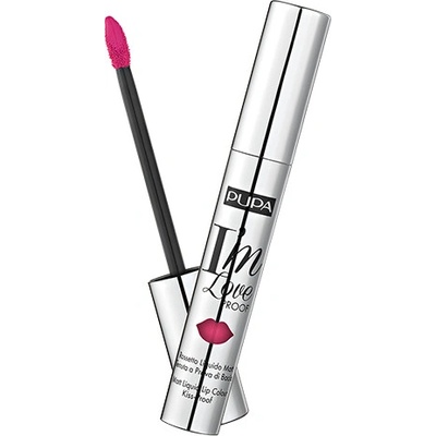 Pupa I’m Loveproof matný tekutý rúž 007 Bright Fuchsia 2,7 ml