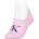 Calvin Klein Чорапи Calvin Klein Women's Liner Invisible Socks - Pink
