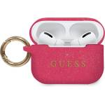 Guess силиконов калъф за AirPods Pro, цвят фуксия GUACAPSILGLFU