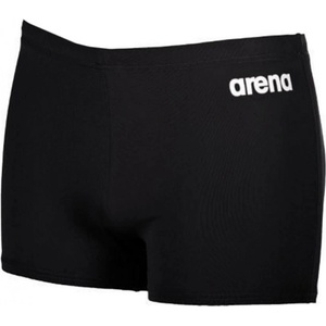 arena solid short junior black/white 116cm
