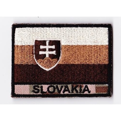 Nášivka oficiálna SVK vz. 2007 púštne prevedenie (70x50mm)