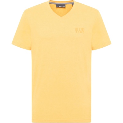 ELBSAND Мъжка тениска Elbsand Ingvar T-Shirt - Mineral Yellow Melange (216-6776-0211)