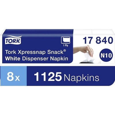 Tork ubrousky Xpressnap 1V 216x216mm bílé N10