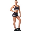 Nebbia Classic HERO šortky s vysokým pasem 582 hnědá