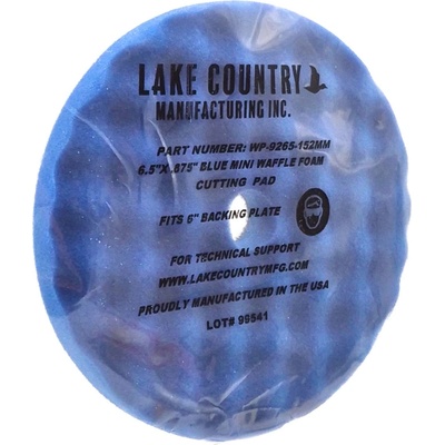 Lake Country Blue Finessing Waffle Pro 165 mm