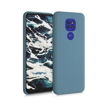 Pouzdro Kwmobile Motorola Moto G9 Play / Moto E7 Plus modré