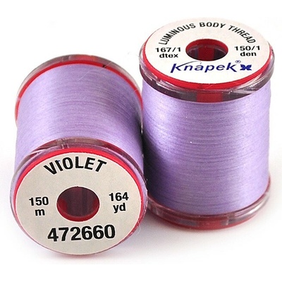 Tělíčková nit • Svítící • Luminiscenční - Barva Violet