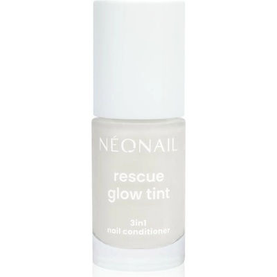 NEONAIL Rescue Glow Tint 3in1 Nail Conditioner ošetrujúci lak na nechty odtieň Milky White 7.2 ml