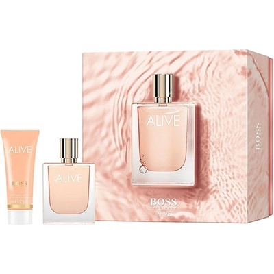 HUGO BOSS Alive подаръчен комплект с парфюмна вода 50мл и лосион за тяло 75мл за жени 1 бр