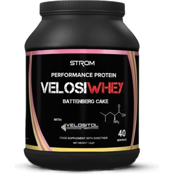 Strom Sports VelosiWHEY | with Velocitol [1200 грама] White Chocolate Caramel