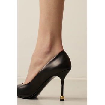 Vanda Novak Кожени обувки с тънък ток Vanda Novak Aleksandra (Aleksandra.Deep.Black)
