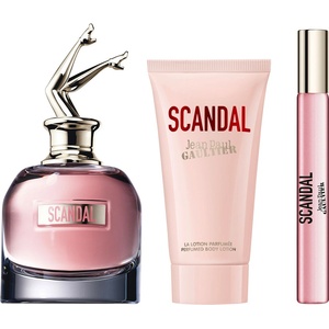 Jean Paul Gaultier Scandal Подаръчен комплект, Парфюмна вода 80ml + Парфюмна вода 10ml + Мляко за тяло 75ml, Жени