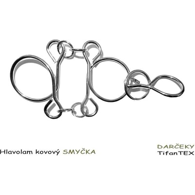 Hlavolam kovový Smyčka