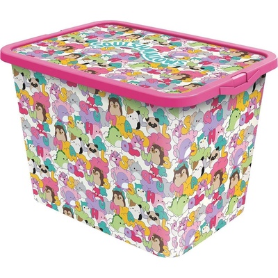 Squishmallows Пластмасова детска кутия за съхранение 40x29x27 cm Stor - SQUISHMALLOWS (2466)