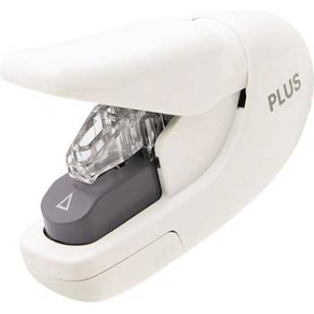 PLUS Corporation Съшивател без телбод, ръчен, 5 листа, plus, бял 31145 (31145)