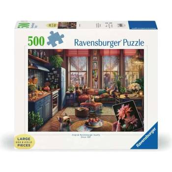 Ravensburger - Puzzle Cozy Boho Studio XL - 500 piese