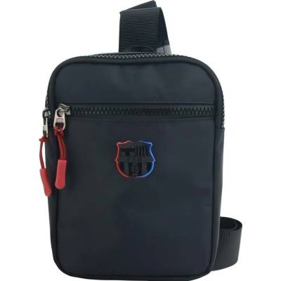 FC Barcelona Taška cez rameno crossbody čierna 14×20 cm