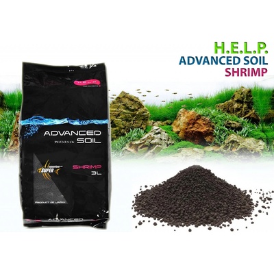 Aquael H.E.L.P. Advanced Soil Shrimp 3 l