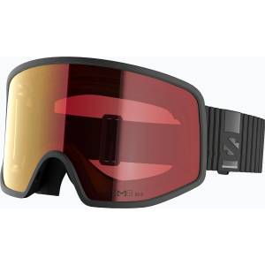 Salomon Скиорскa маска Salomon Sentry Pro OTG Sigma Photo S1-S3 black/sigma photo poppy red