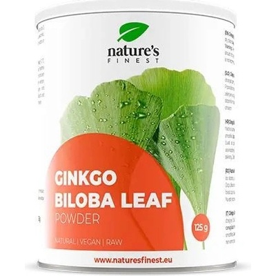 Nature's Finest Ginkgo Biloba Leaf Powder 125 g