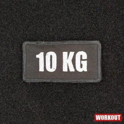Workout nášivka na přání / patch 150 kč
