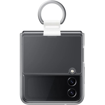 Image 1 of Samsung Оригинален гръб Samsung Clear Cover за Samsung Galaxy Z Flip 4 - Прозрачен, EF-OF721CTE