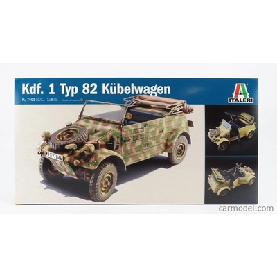 Italeri Volkswagen Type 82 Cabriolet Open Military 1940 / 1:9