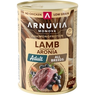 Arnuvia Dog Adult Lamb & Aronia 400 g