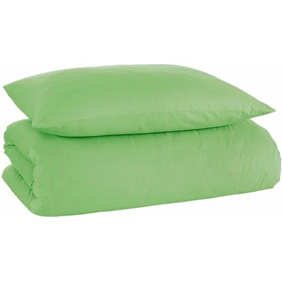 BedTex bavlna jednofarebné obliečky zelené 100% bavlna renforcé 70x90 140x200