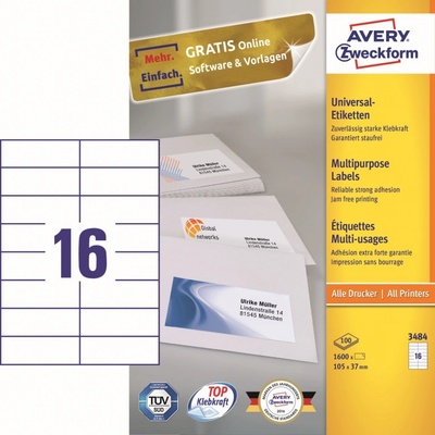 Avery Zweckform 3484 100 archů A4