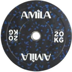 AMILA Олимпийски Гумиран Диск Amila W Bumper 20кг - 2бр