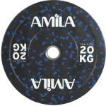 AMILA Олимпийски Гумиран Диск Amila W Bumper 20кг - 2бр