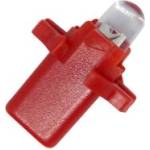 CarMart Лед крушки тип b8.3d 12v / 2w червен