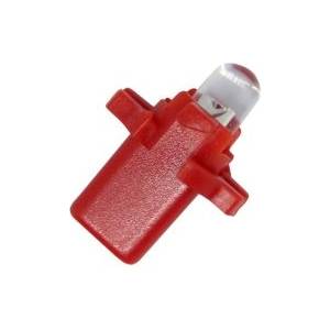 CarMart Лед крушки тип b8.3d 12v / 2w червен