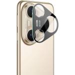  Удароустойчив стъклен протектор за камера марка IMAK за Huawei Pura 80 Ultra - с черна рамка