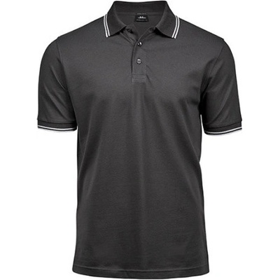 Tee Jays pánske polo tričko TJ1407 Dark Grey Solid