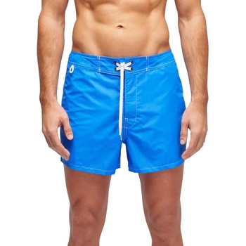 Sundek Бански гащета Sundek Iconic taffeta swimming shorts - Blue (Sapphire 08)