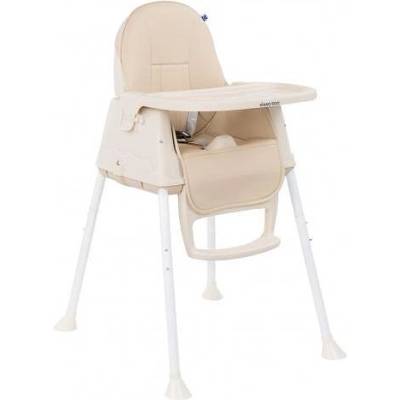 KikkaBoo Стол за хранене Creamy 3в1 Beige
