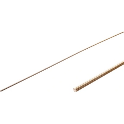 Guľatina 6x1000mm drážkovaná buk GP 100 ks