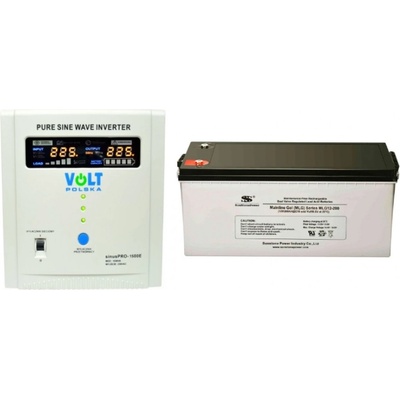 VSelektro záložní zdroj 1050W sinusPRO-1500E + AKU 200Ah