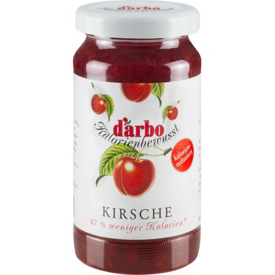 Darbo Třešňová marmeláda se sníženým počtem kalorií 220 g