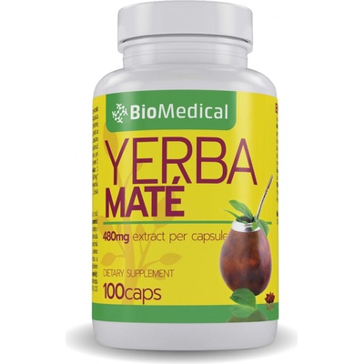 BioMedical Yerba Maté 100 kapsúl