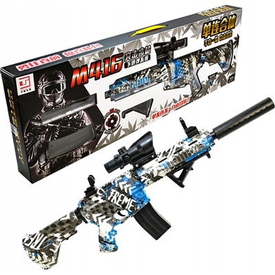 Sunny Blaster M416-DG pištoľ na vodné gélové guľôčky s príslušenstvom modrá M416-Dgblue