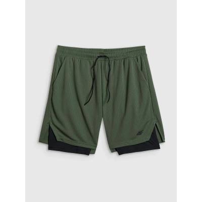 4f pánske šortky SHORTS FNK M1259-43S-KHAKI