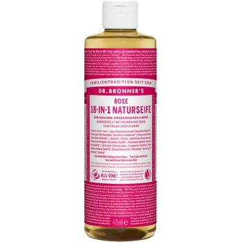 Dr. Bronner's 18in1 Натурален сапун Роза - 475 мл