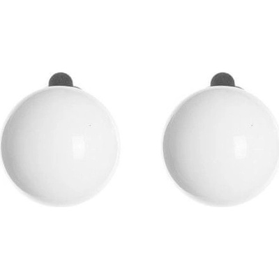 #ballsmania náušnice O154 11-4800 Bianco